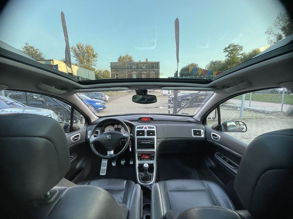 Peugeot 307 SW LIFT 2.0pb*Skóra*7 Osobowy*Panorama*Tempomat*Bogaty*