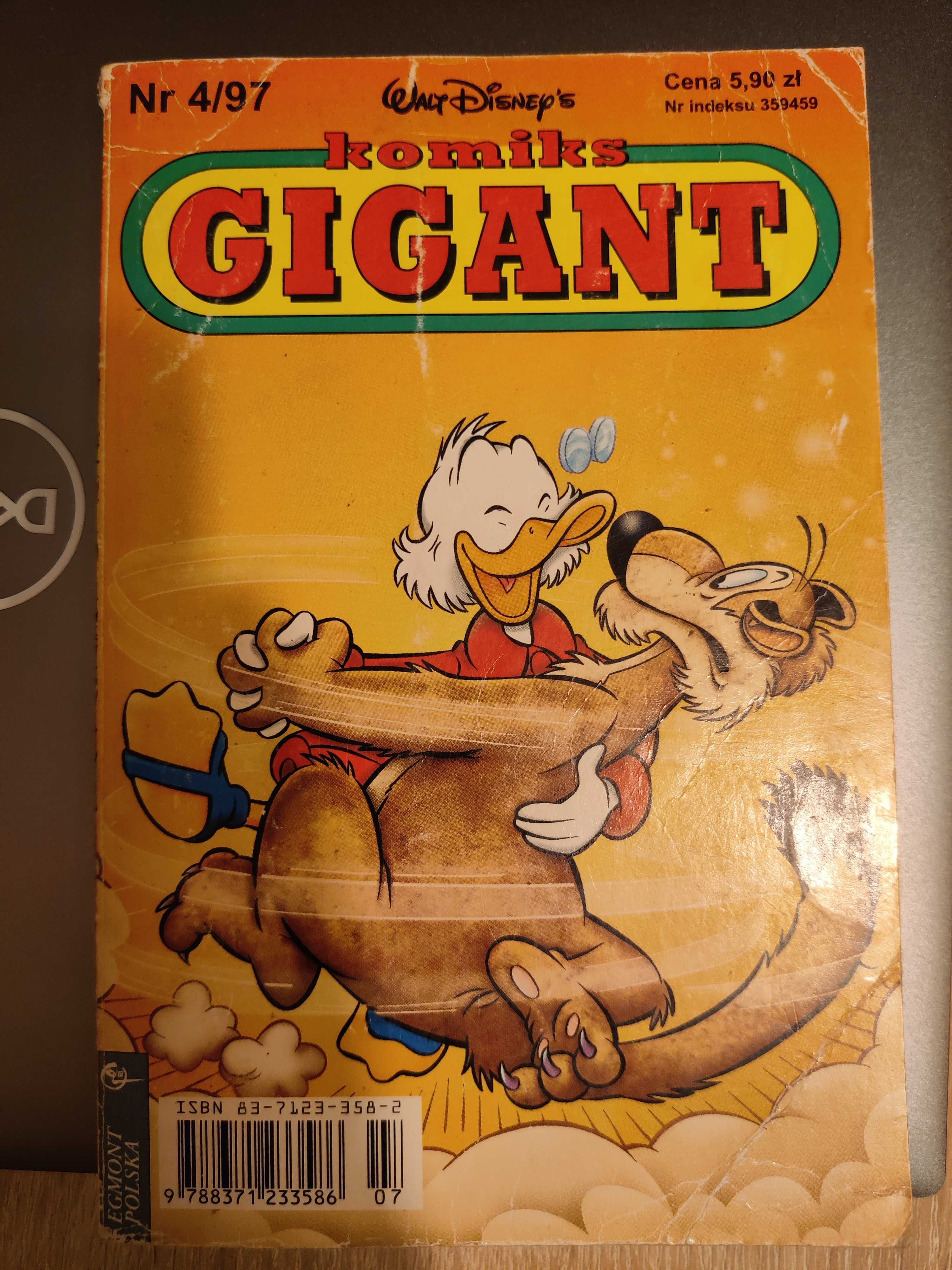 Komiks gigant Nr 4/97 Stan bardzo dobry