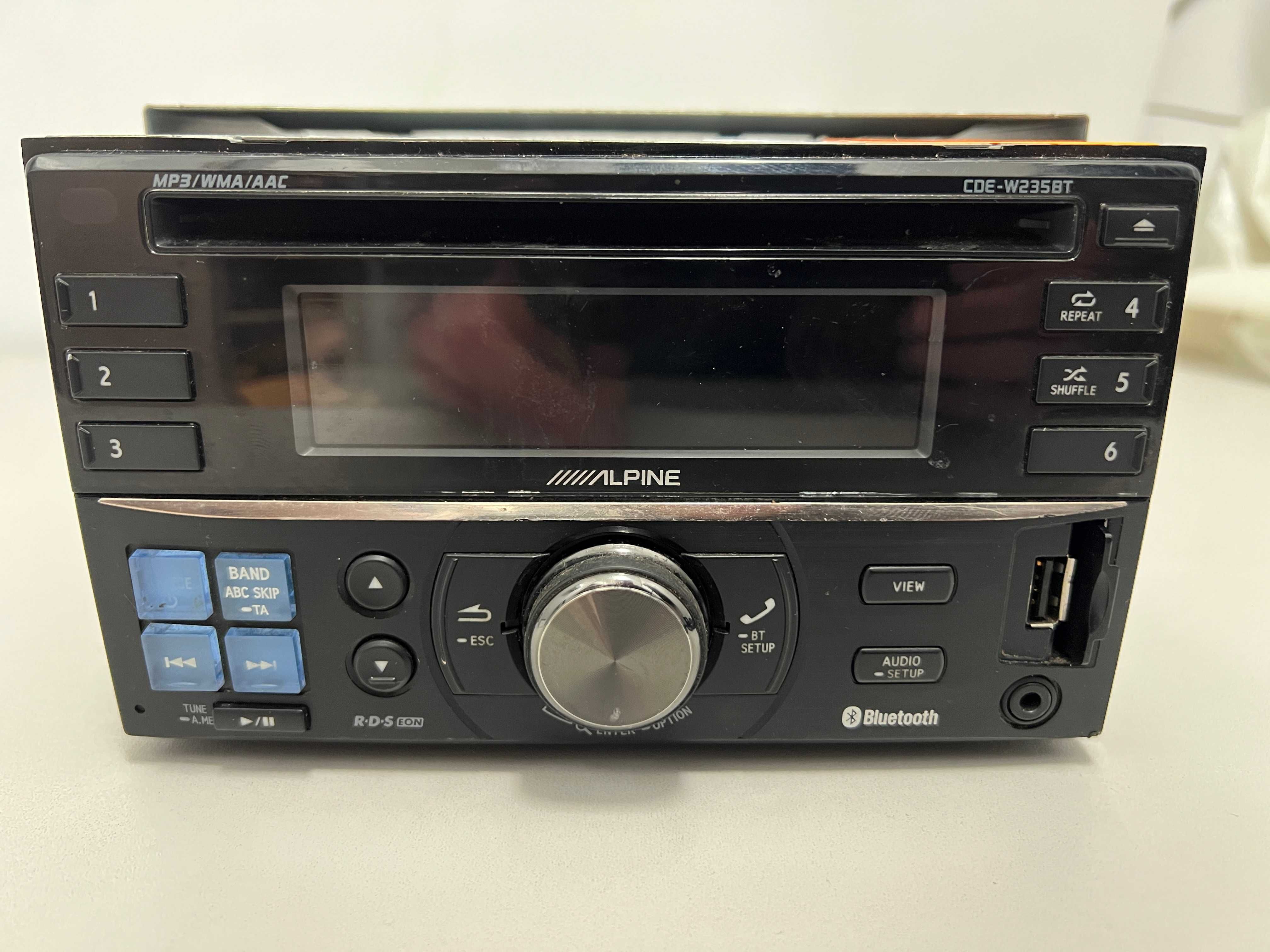 Radio Samochodowe 2DIN Alpine CDE-W235BT Bluetooth USB * Lombard Madej