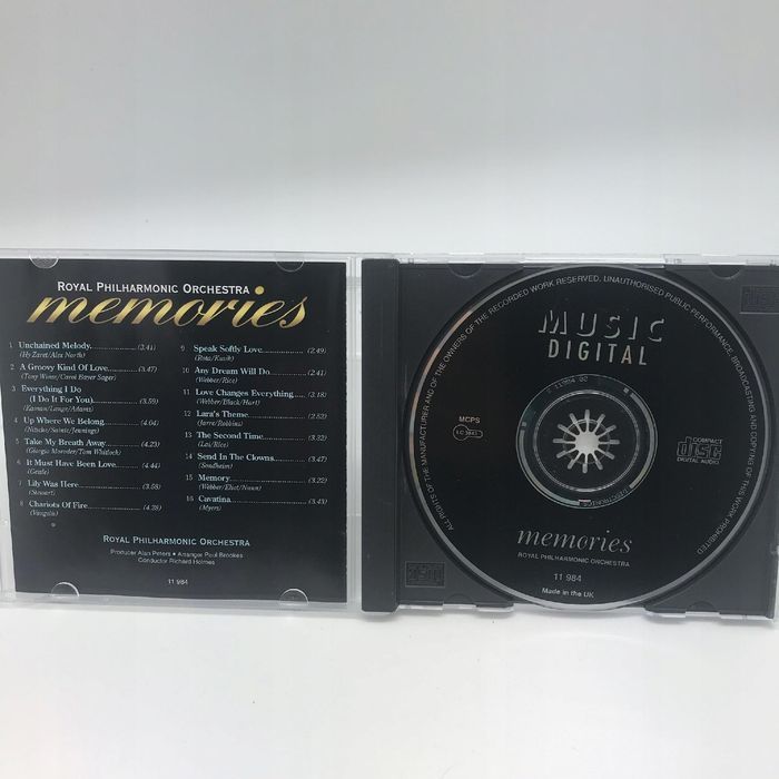 cd - the royal philharmonic orchestra - memories