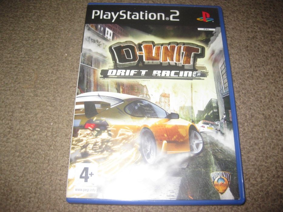 Jogo "D-Unit Drift Racing" PS2/Completo!