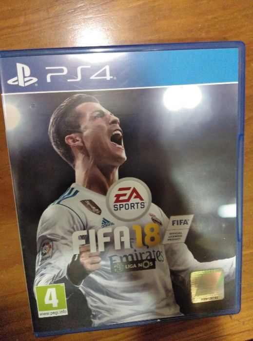 Jogo da PlayStation 4 FIFA 18