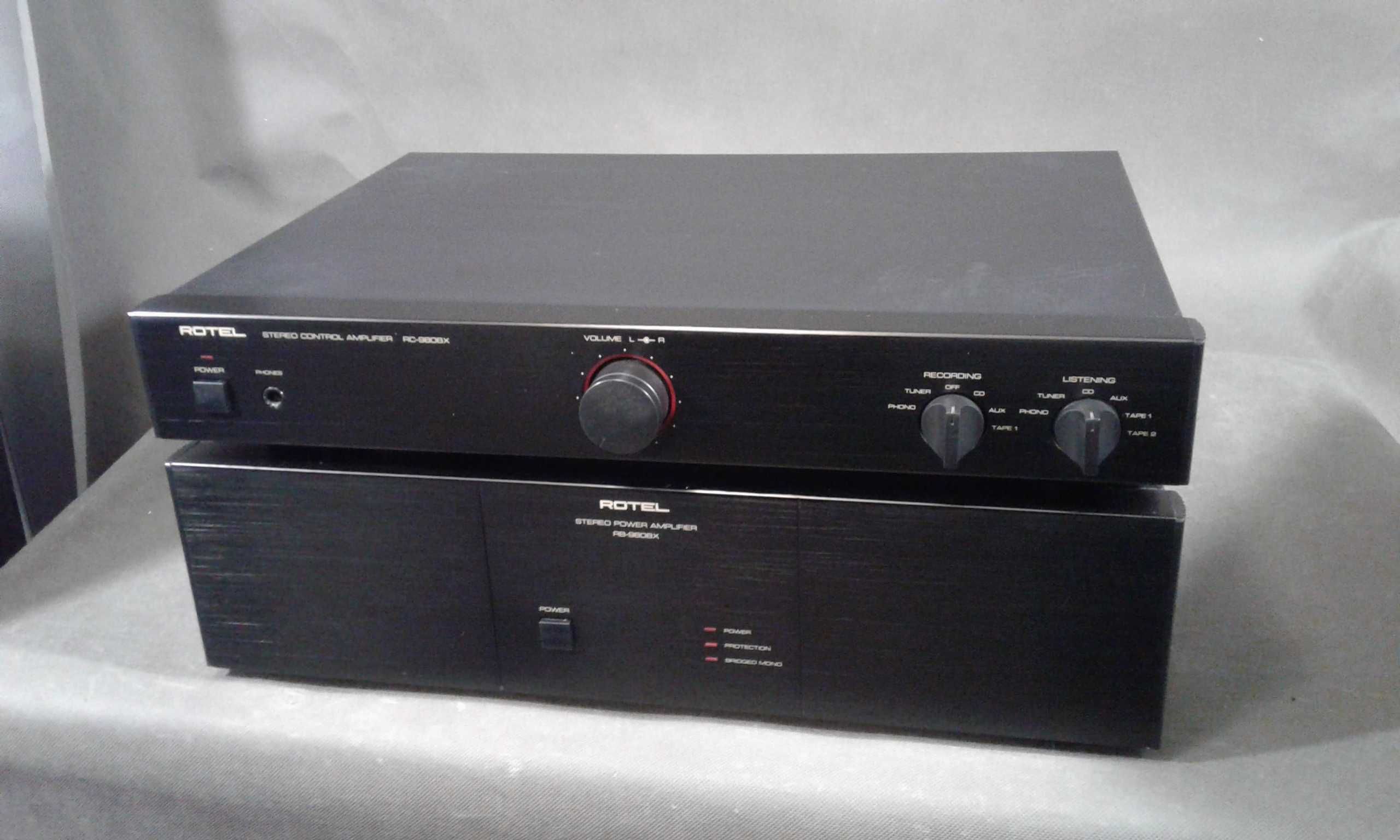 ROTEL RC-980BX,RB-980BX,zestaw stereo