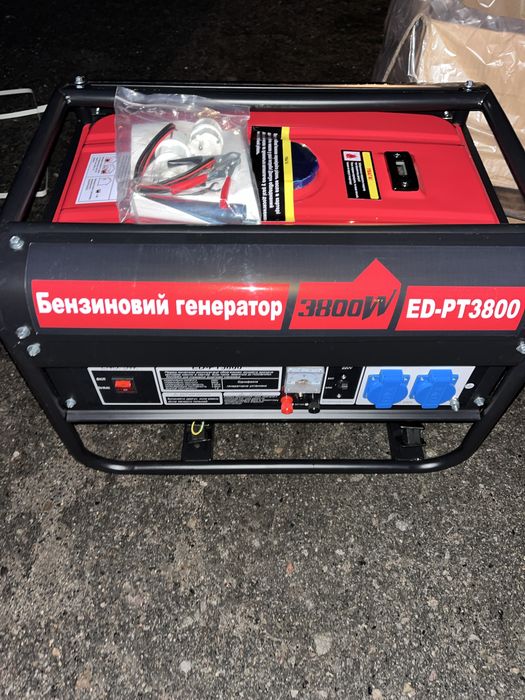 Бензиновий генератор з МІДНОЮ обмоткою ED-PT 3800