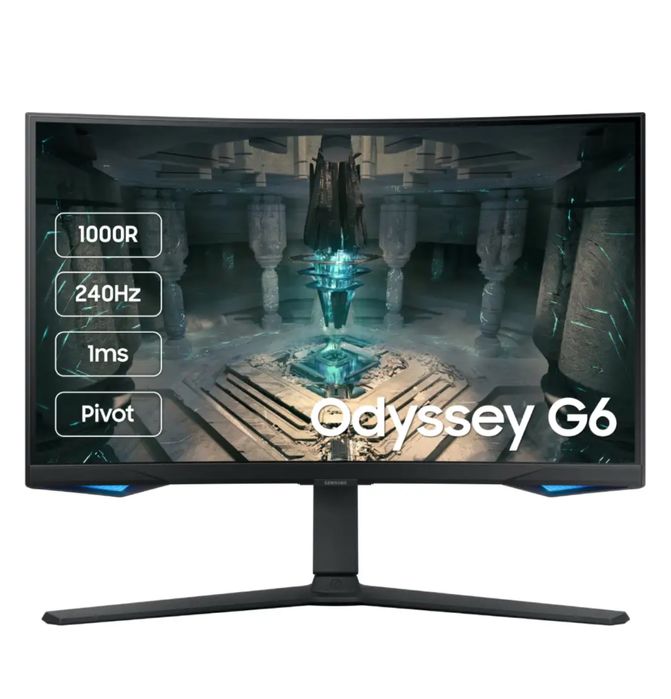 Монітор Samsung Odyssey g6 27" 240hz Wqhd