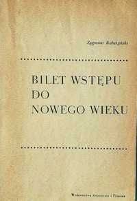 Kałużyński Bilet wstępu do nowego wieku