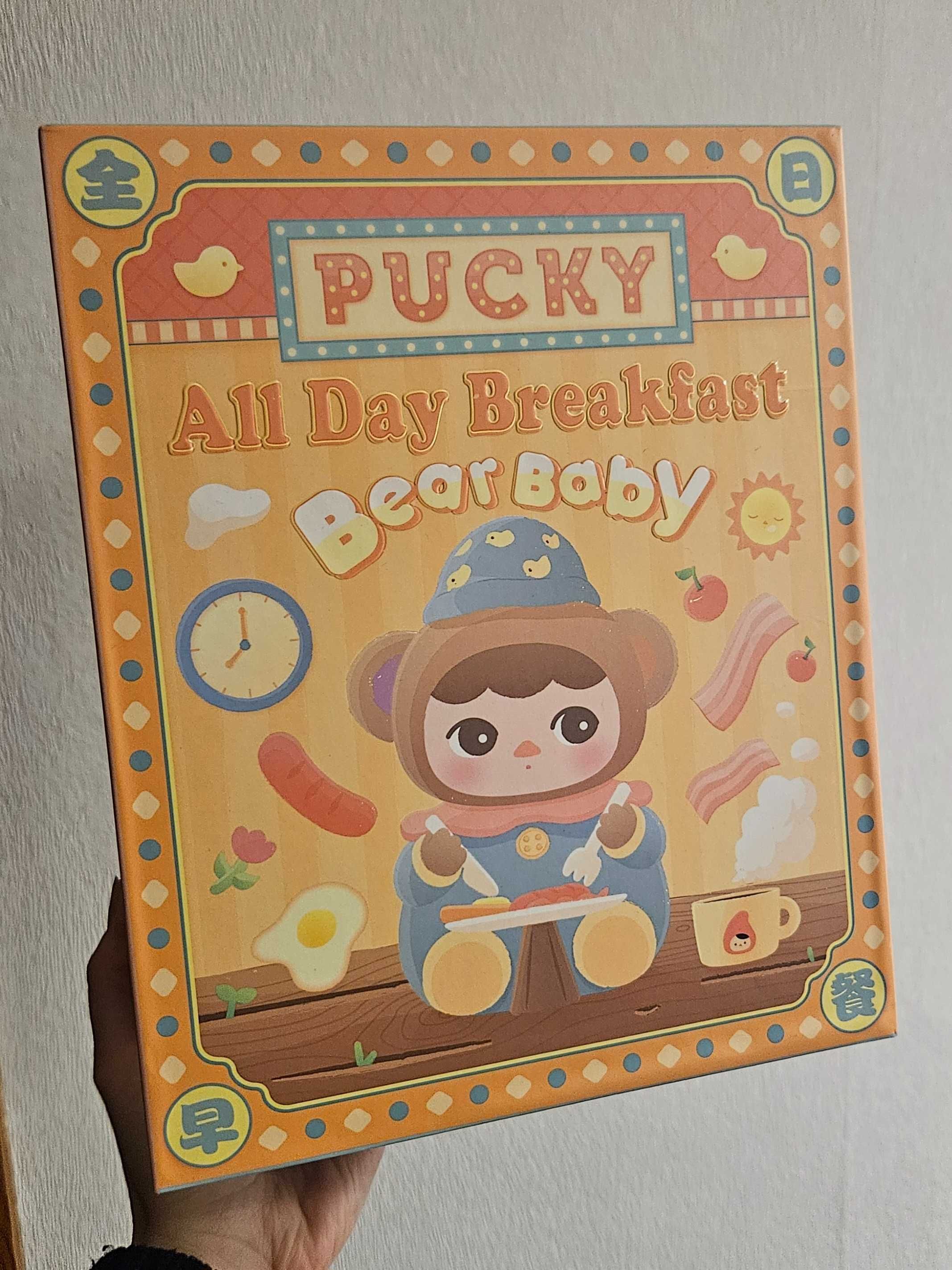 Popmart Pucky All Day Breakfast Bear Baby figurka