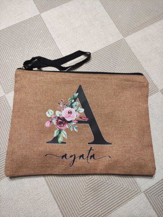 Kosmetyczka z grawerem Agata