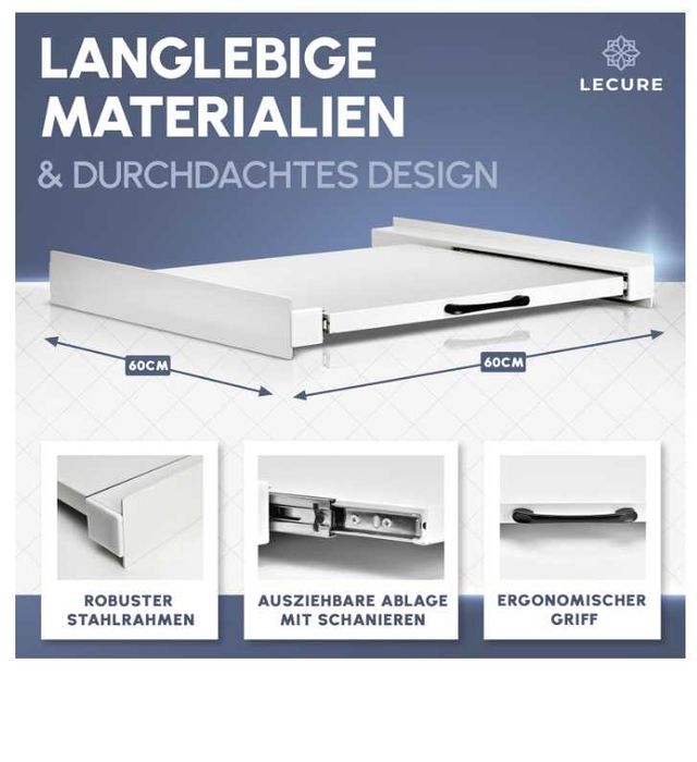 LECURE Rama łącząca pralki [60 x 60 cm]