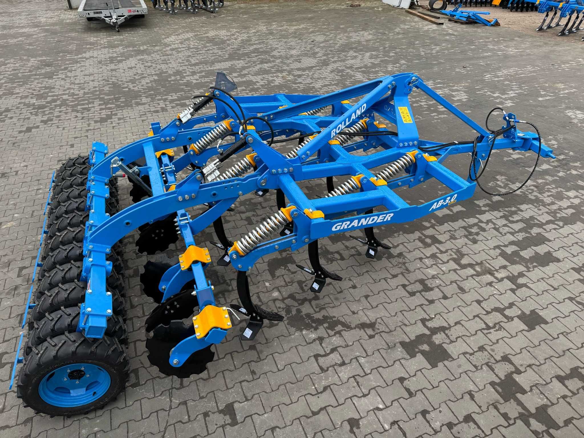 Agregat bezorkowy ROLLAND 3m bezorkowiec gruber