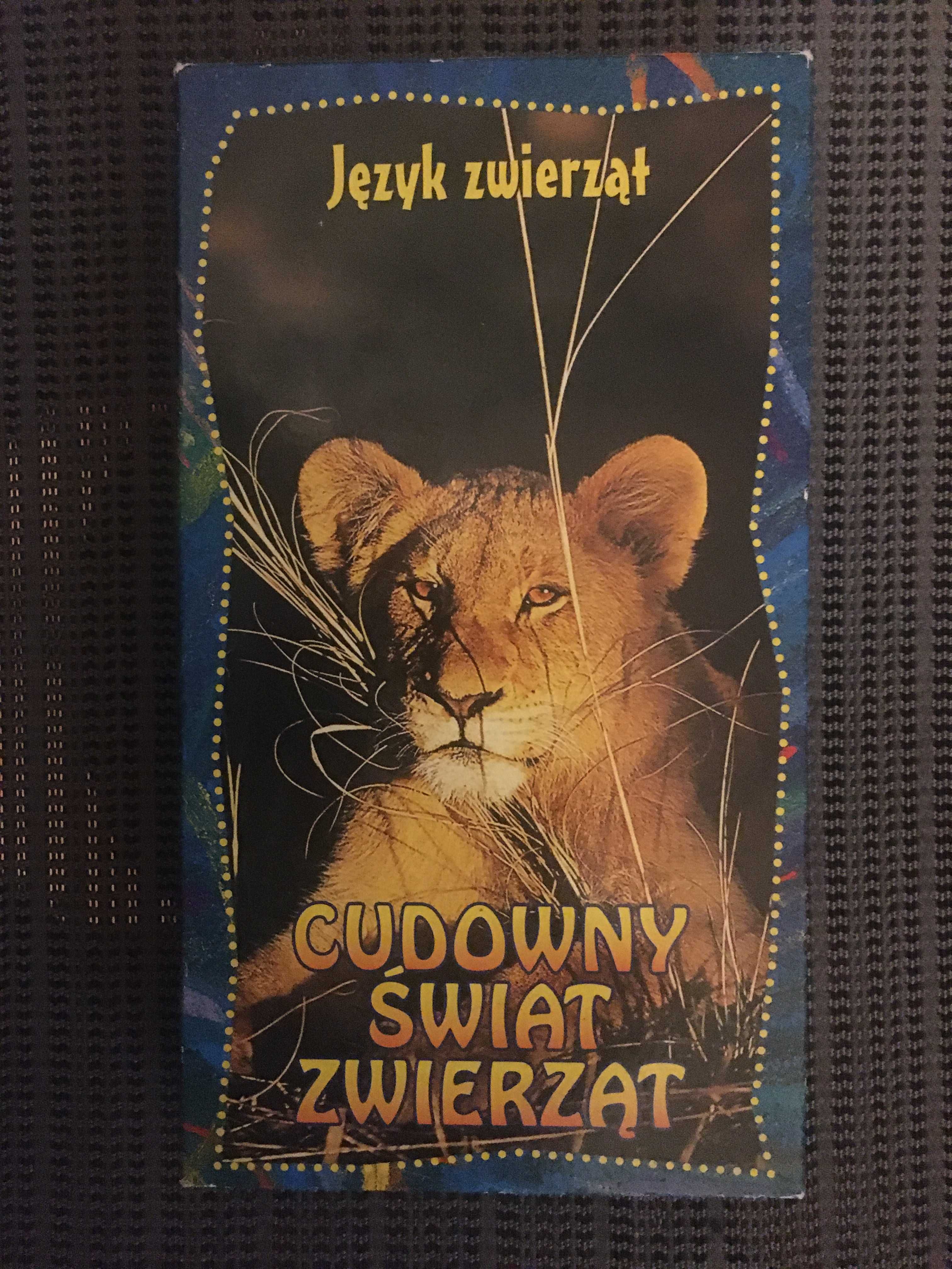 Film " Cudowny świat zwierząt - Język zwierząt " kaseta VHS