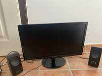 Monitor samsung com colunas kunft incluidas
