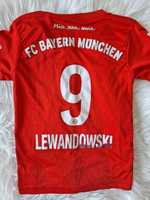 Koszulka piłkarska Lewandowski Adidas Bayern Monachium rozmiar 128