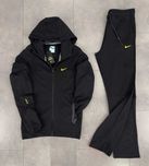 Спортивный костюм найк нокта (С-ХЛ) Кофта и Штаны теч флис черные