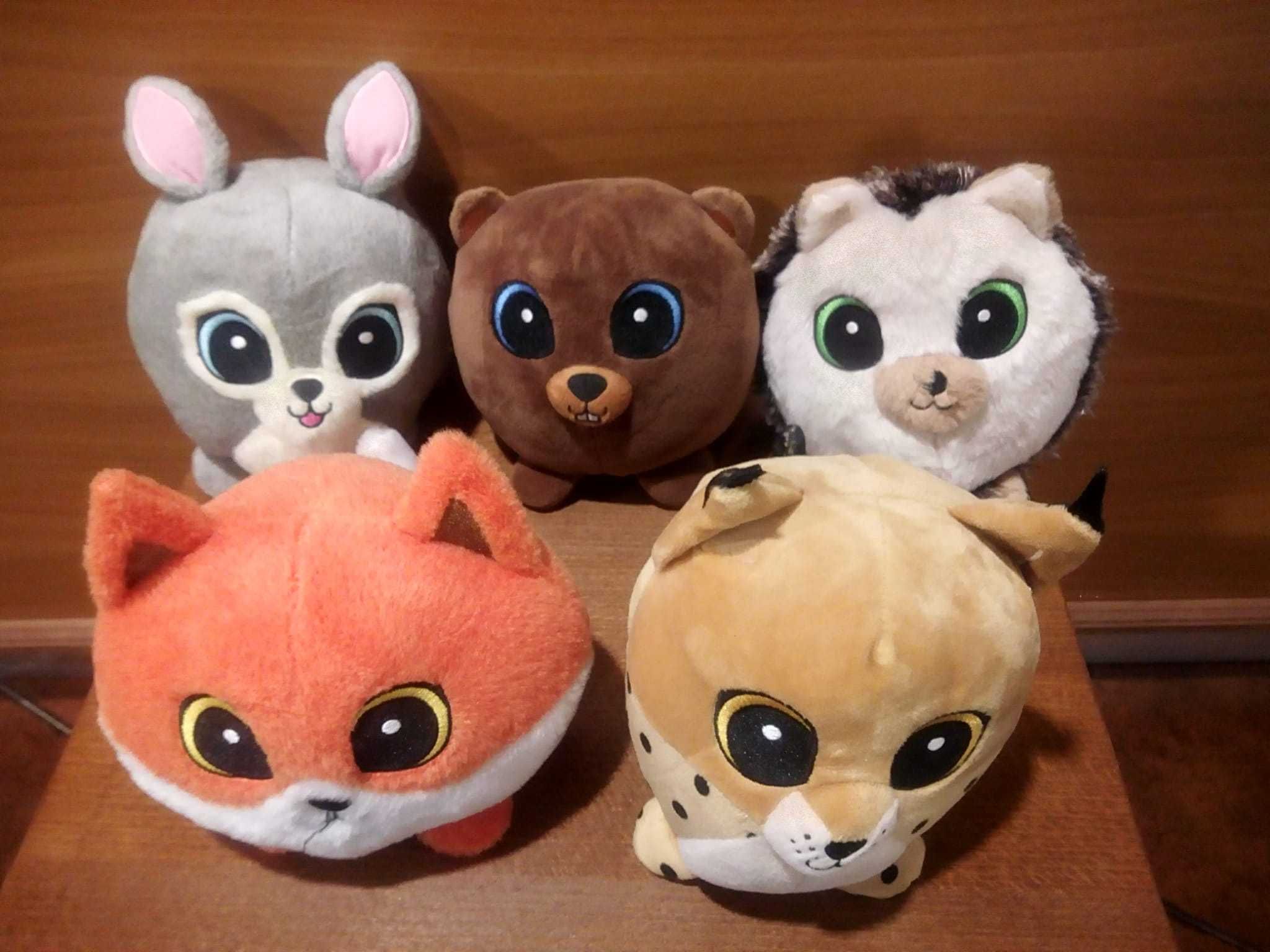 5 Peluches Bando do Bosque