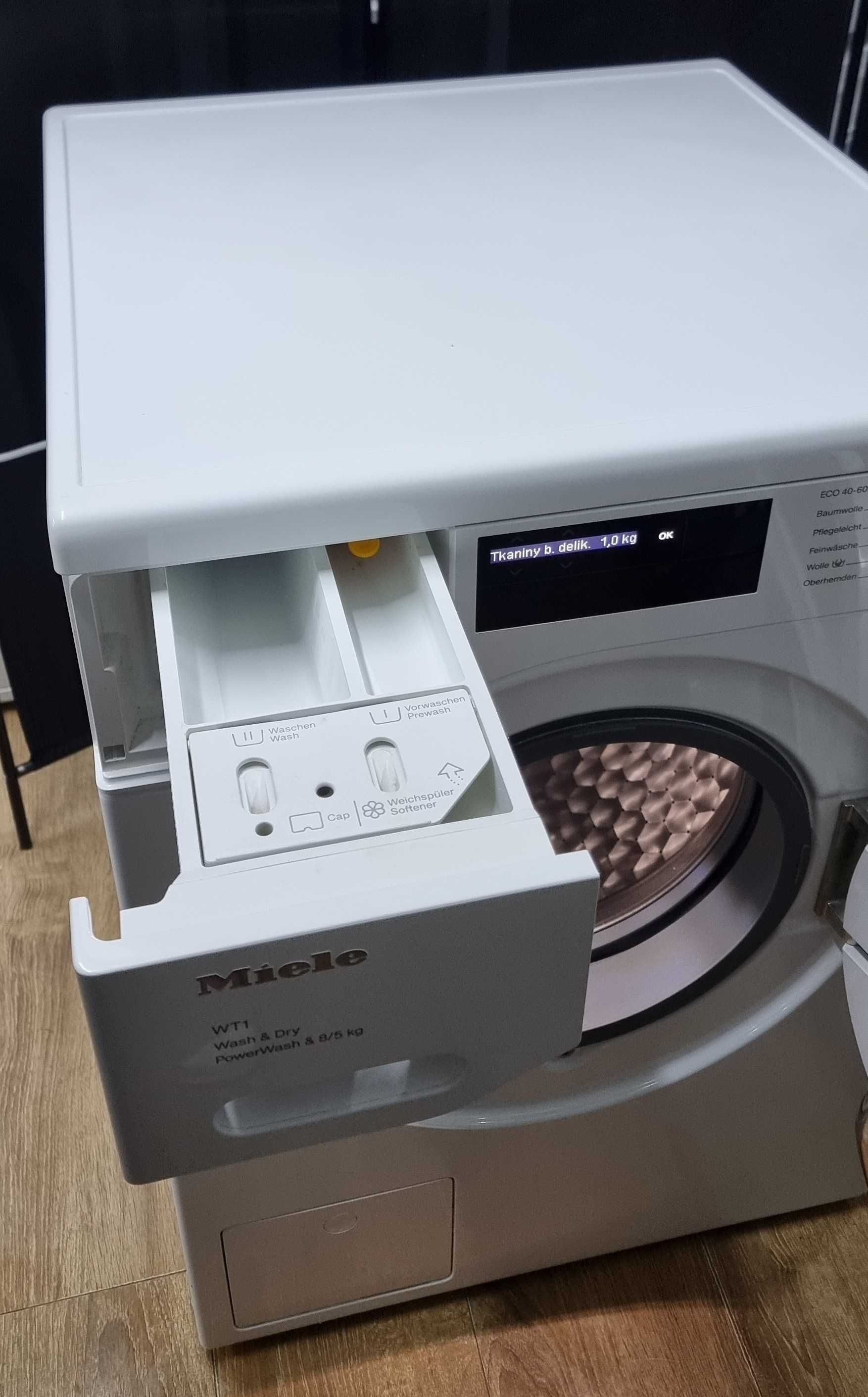 Pralko - suszarka WT Miele WTI 360 WPM, PWash, 8/5kg, SteamCare, LED