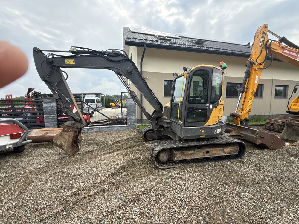 koparka VOLVO ECR 88 D 8 ton 2017r Kubota kx080 jcb 8080 minikoparka
