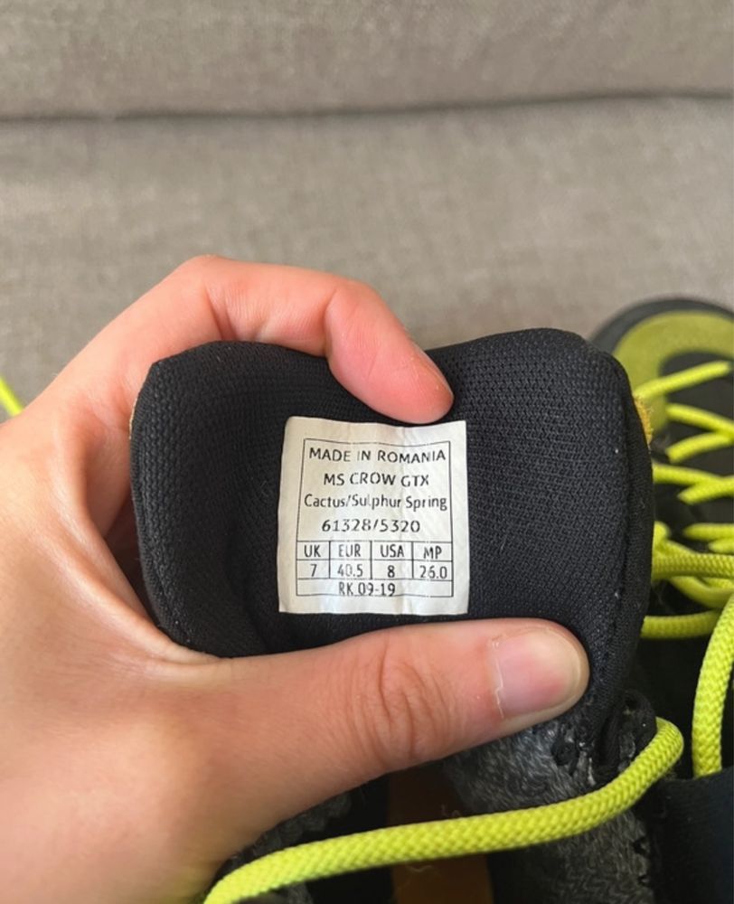 Salewa Crow Gtx gore-tex czarny 40,5 61328/5320