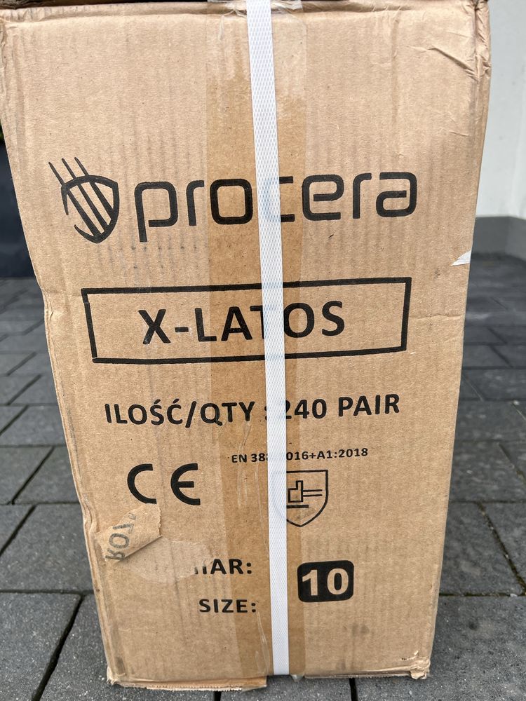 Rekawice robocze procera x latos rozmiar 10