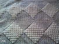 Colcha de renda cama casal