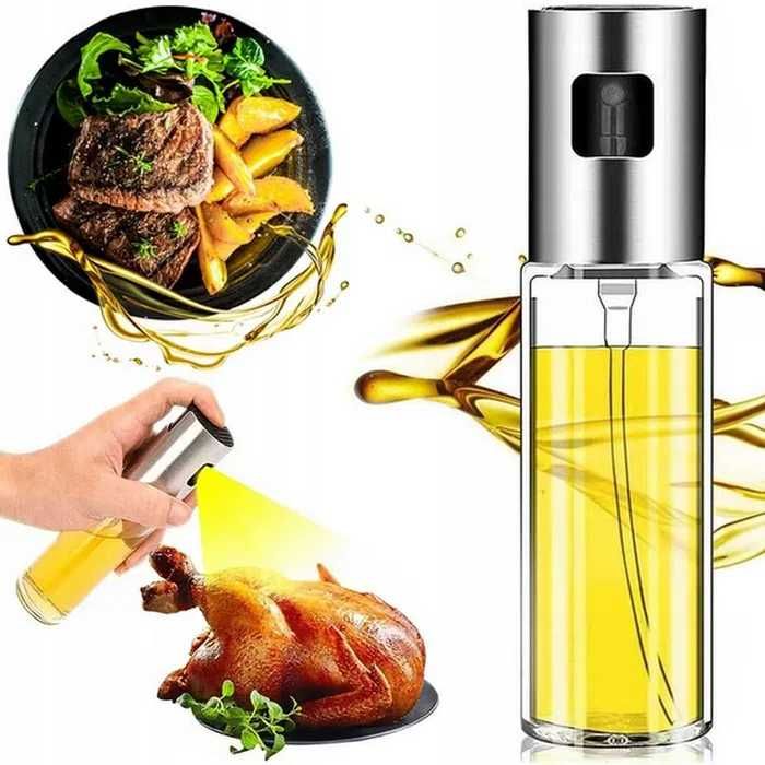 Spryskiwacz do Oleju Octu Butelka na Oliwę Dozownik Rozpylacz 100 ml