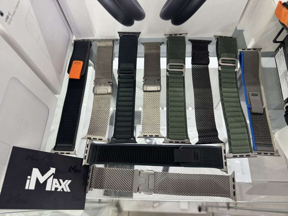 Apple Watch Ultra РЕМІНЦІ Браслет ОРИГИНАЛ Natural Milanes Alpine Loop