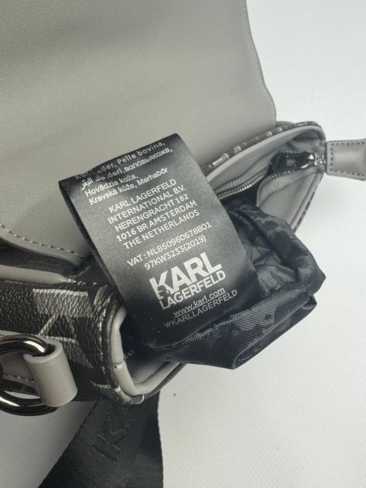 ОРИГИНАЛЬНАЯ Мужская сумка-мессенджер Karl Lagerfeld| Чоловіча сумка