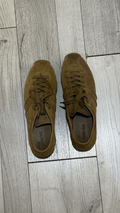 Кеды Massimo Dutti, замш 39. Оливковые