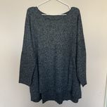 Szara tunika damska L/XL z wiskozy