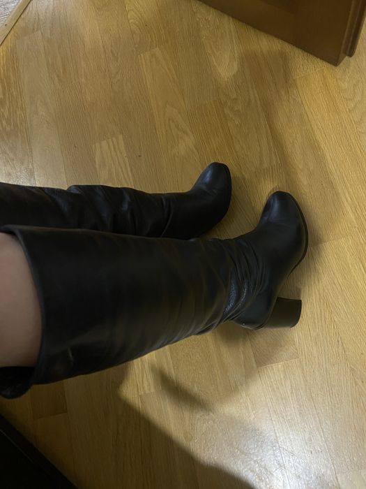 Зимові жіночі ботфорди