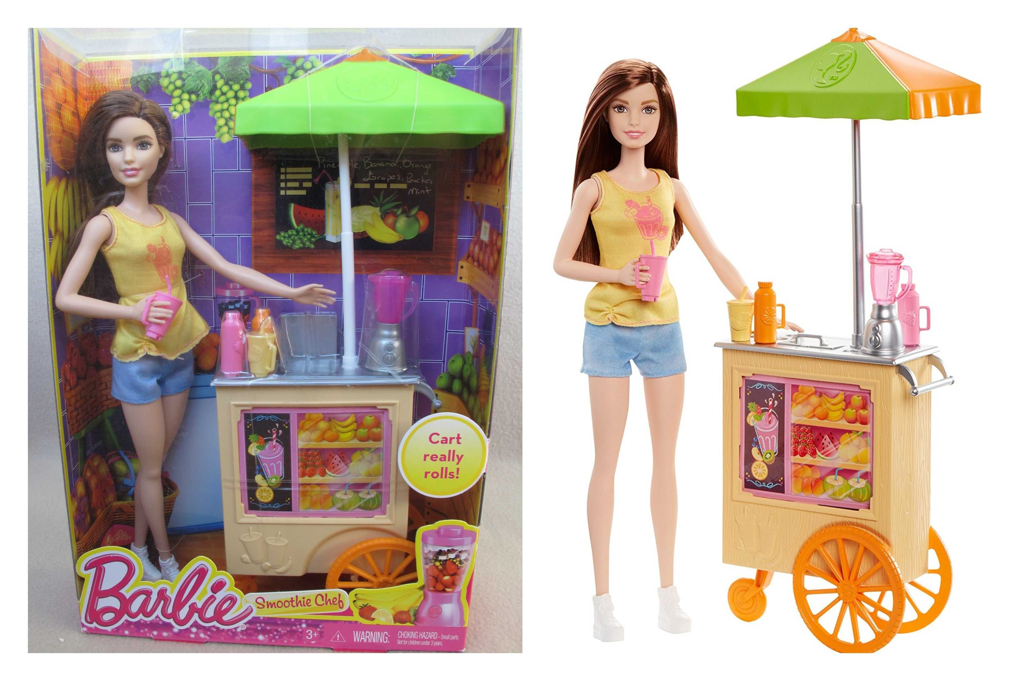 Барби профессии Продавец смузи Barbie Careers Smoothie Chef Playset