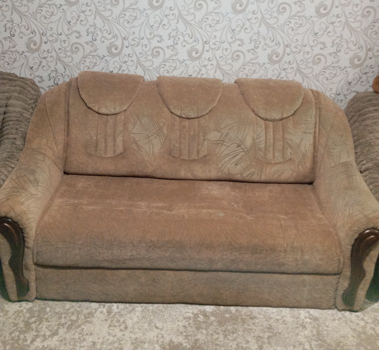 Продам диван і м'яке крісло розкладні