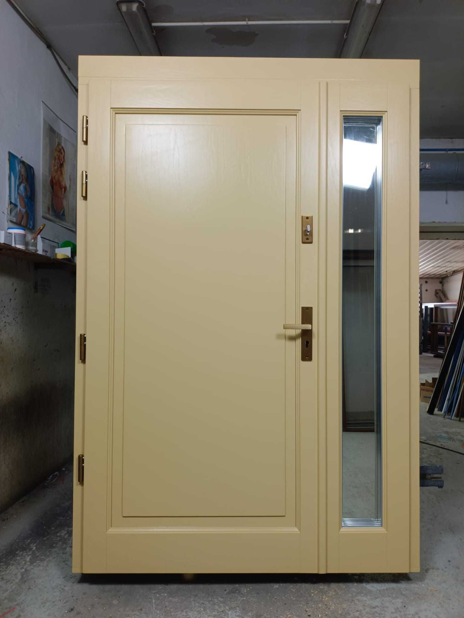 Drzwi wejściowe zewnętrzne dębowe dostawa GRATIS(czyste powietrze)