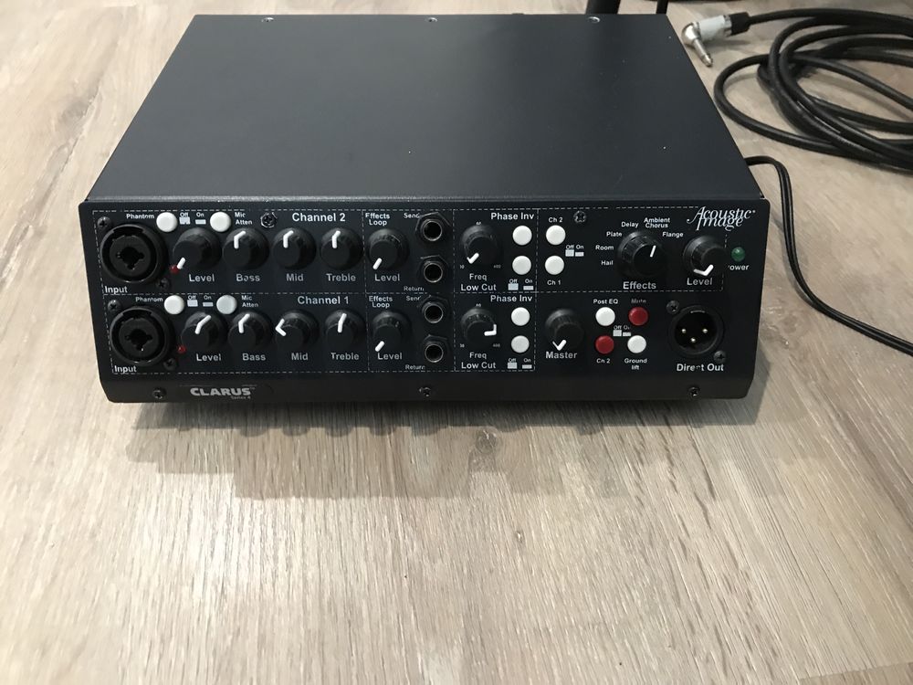 Amplificador Acoustic Image Clarus Series 4 600w USA