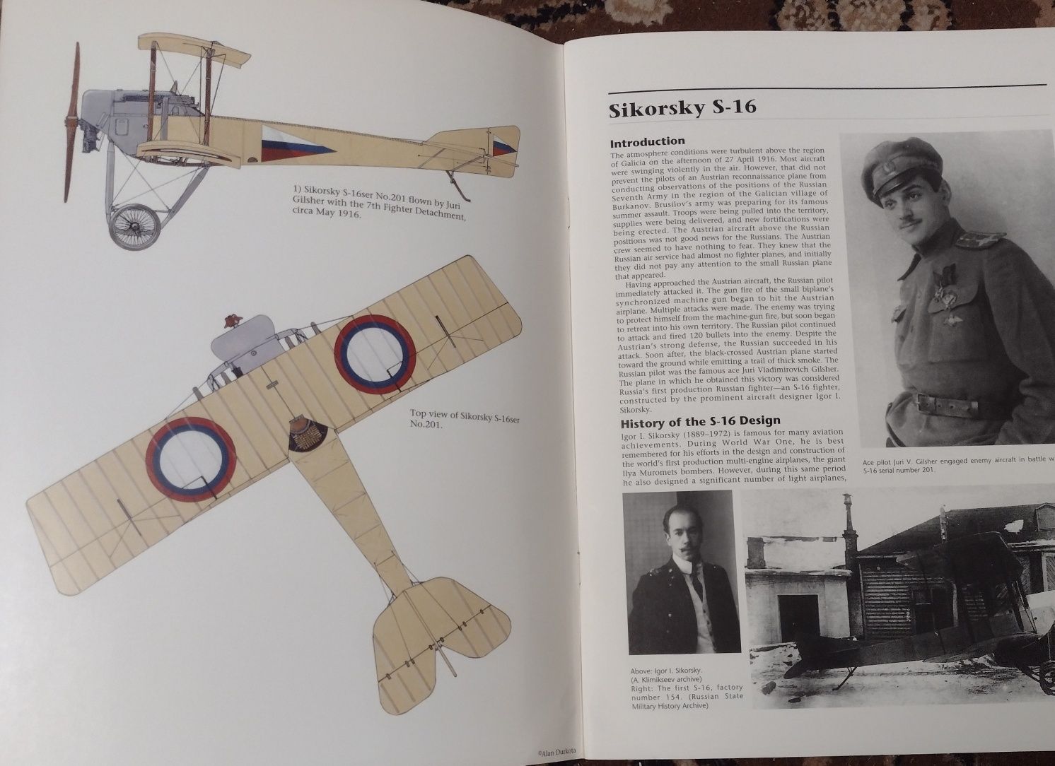 Great War Aircraft in Profile Sikorsky S-16