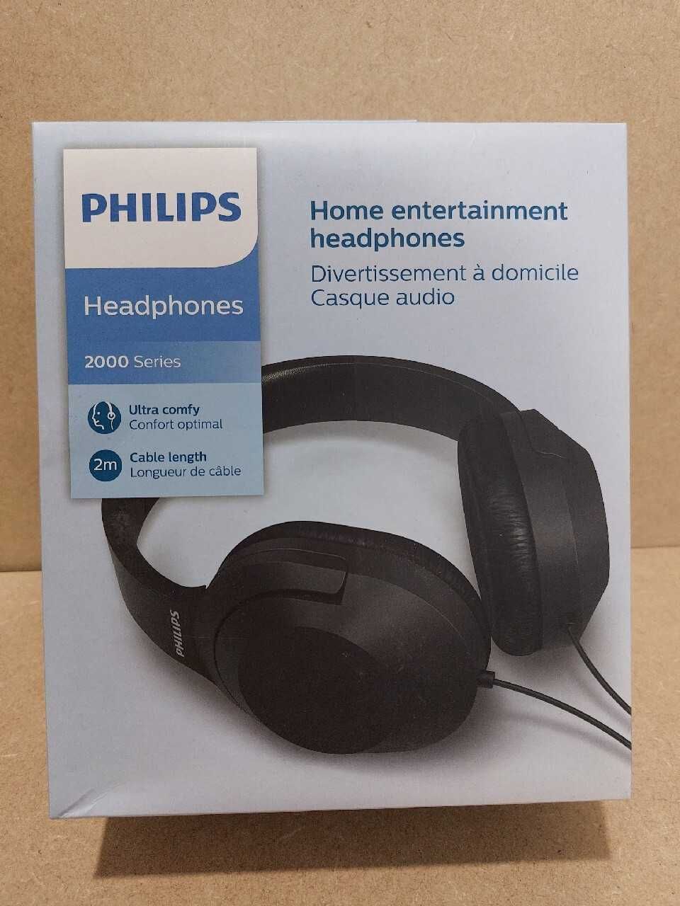 Słuchawki nauszne przewodowe Philips TAH2005BK/00