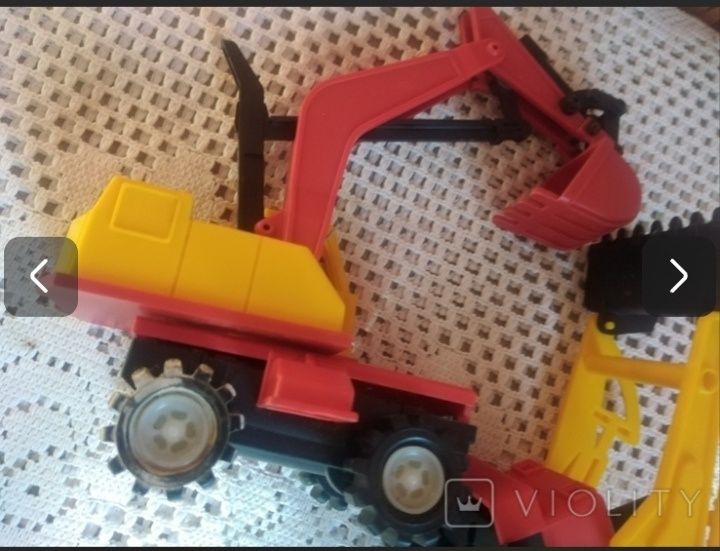 Детские экскаваторы времен СССР. (2 шт)