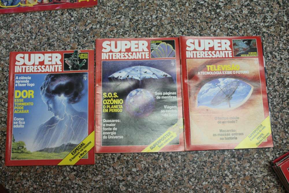 14 revistas Super Interessante de 88/89/90