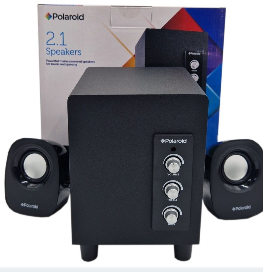 Zestaw głośników 2.1 Polaroid PC-2.1 12,8 W smartfon komputer laptop