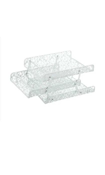 Лоток горизонтальний "3в1" Barocco металевий. BUROMAX