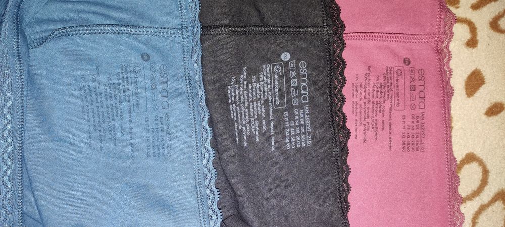 Трусики, трусы 3 шт esmara 3/4 XL, примерно 58/60