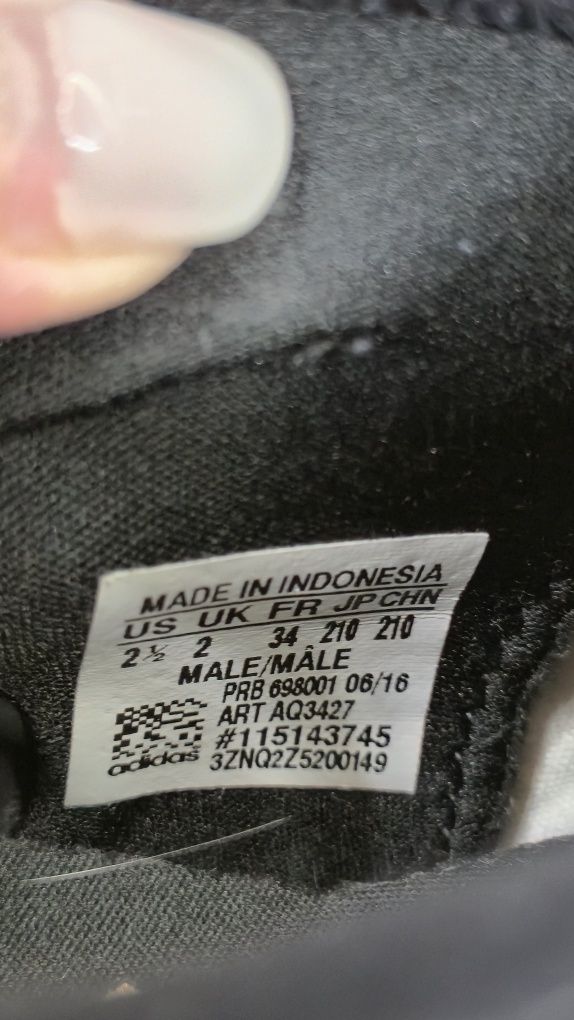 Футзалки/Бампи Adidas Ace 16.3.,34 размер