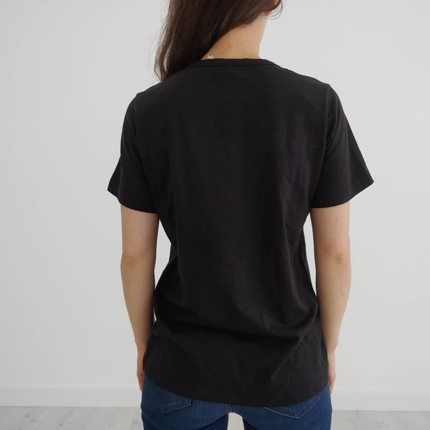 T-shirt preta, Tiffosi, tamanho S, NOVA, sem etiqueta