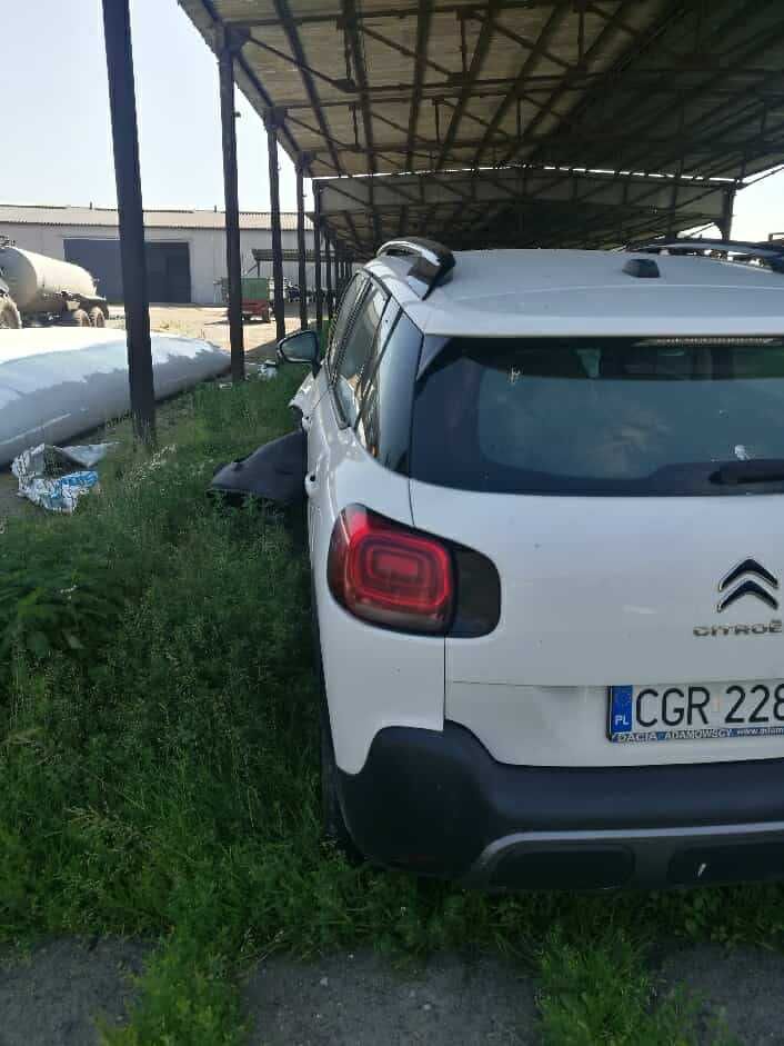 Samochód osobowy Citroen C3 Aircross 1.6,Pojazd w stanie uszkodzonym
