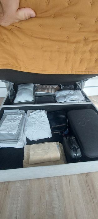 Cama sommier + colchão