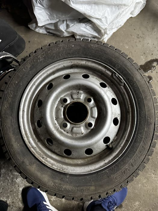 Диски з зимвою гумою,шип r13 155/65