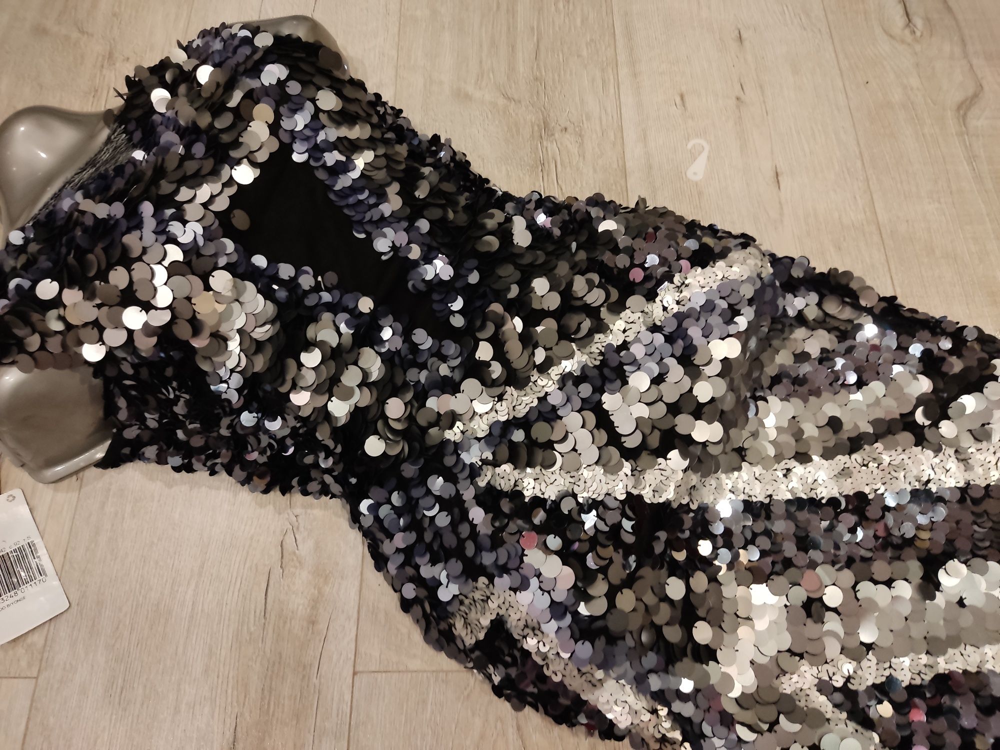 Sukienka sylwester cekiny Mango Rozm36- 38