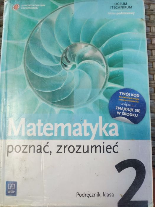 Matematyka WSiP poznać zrozumiec klasa 2 podręcznik i zbiór zadań