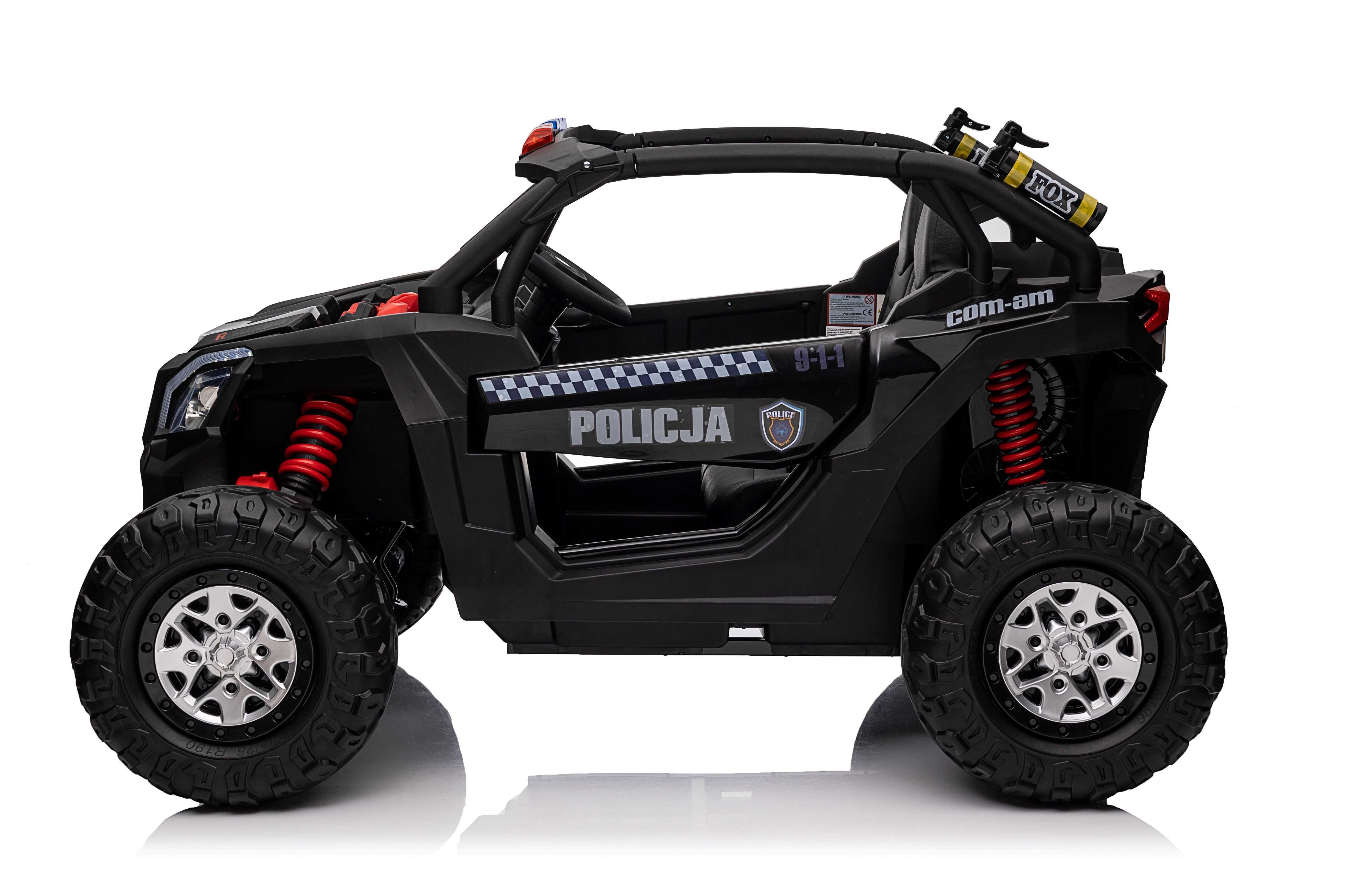 Pojazd dla dzieci BUGGY POLICJA 4X4 24V 7Ah