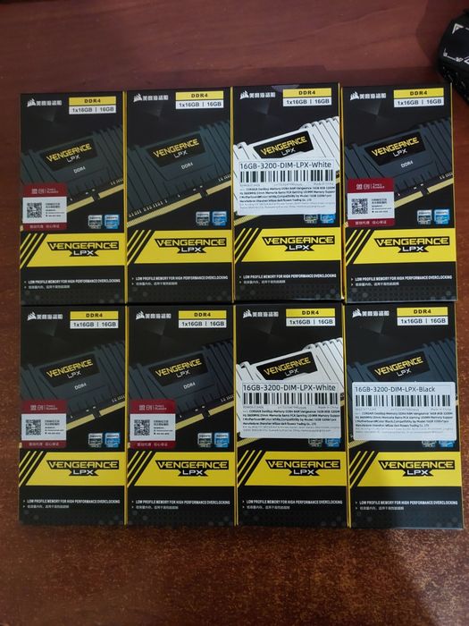 Corsair  ddr4 32gd (2х16) 3200mhz